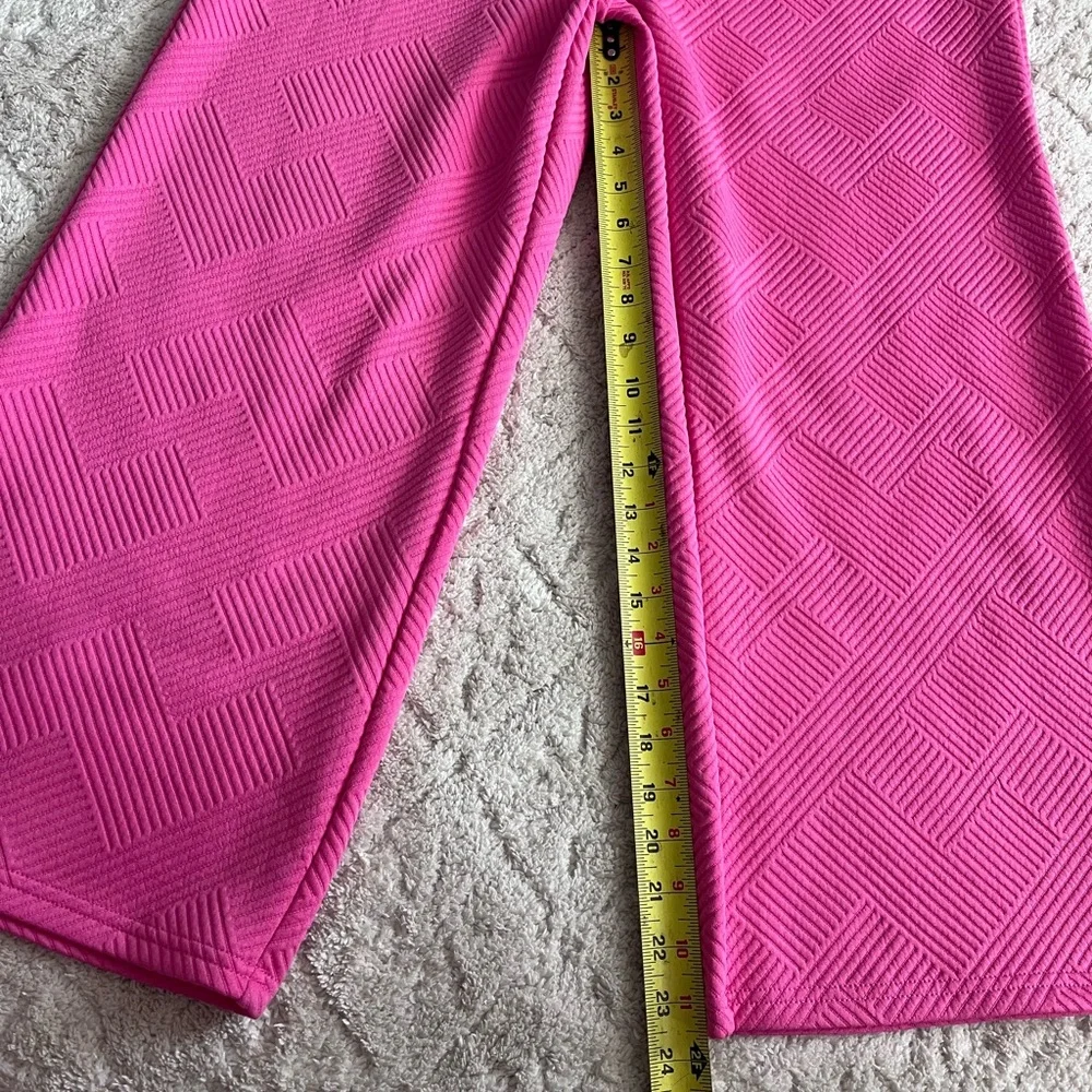 Pink Textured Two-Piece Lounge Set - Picture 7 of 9